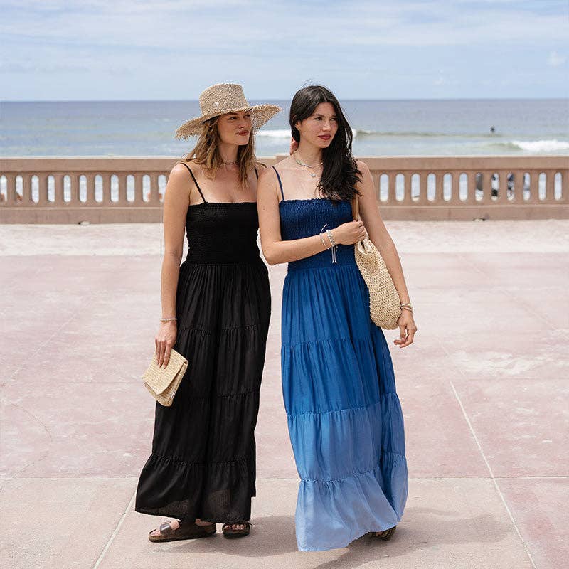 Ocean Mist Rayon Mai Tai Maxi Dress