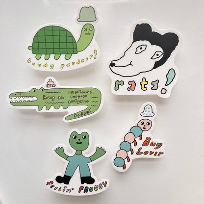Alligator sticker