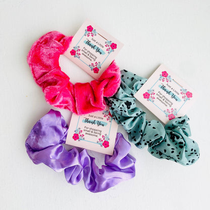 Thank You Scrunchies | Customer Appreciation Gift