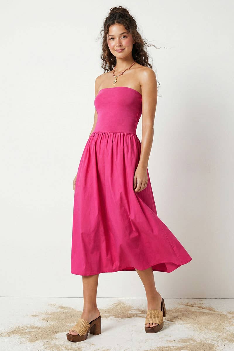 Tube Top Maxi Dress