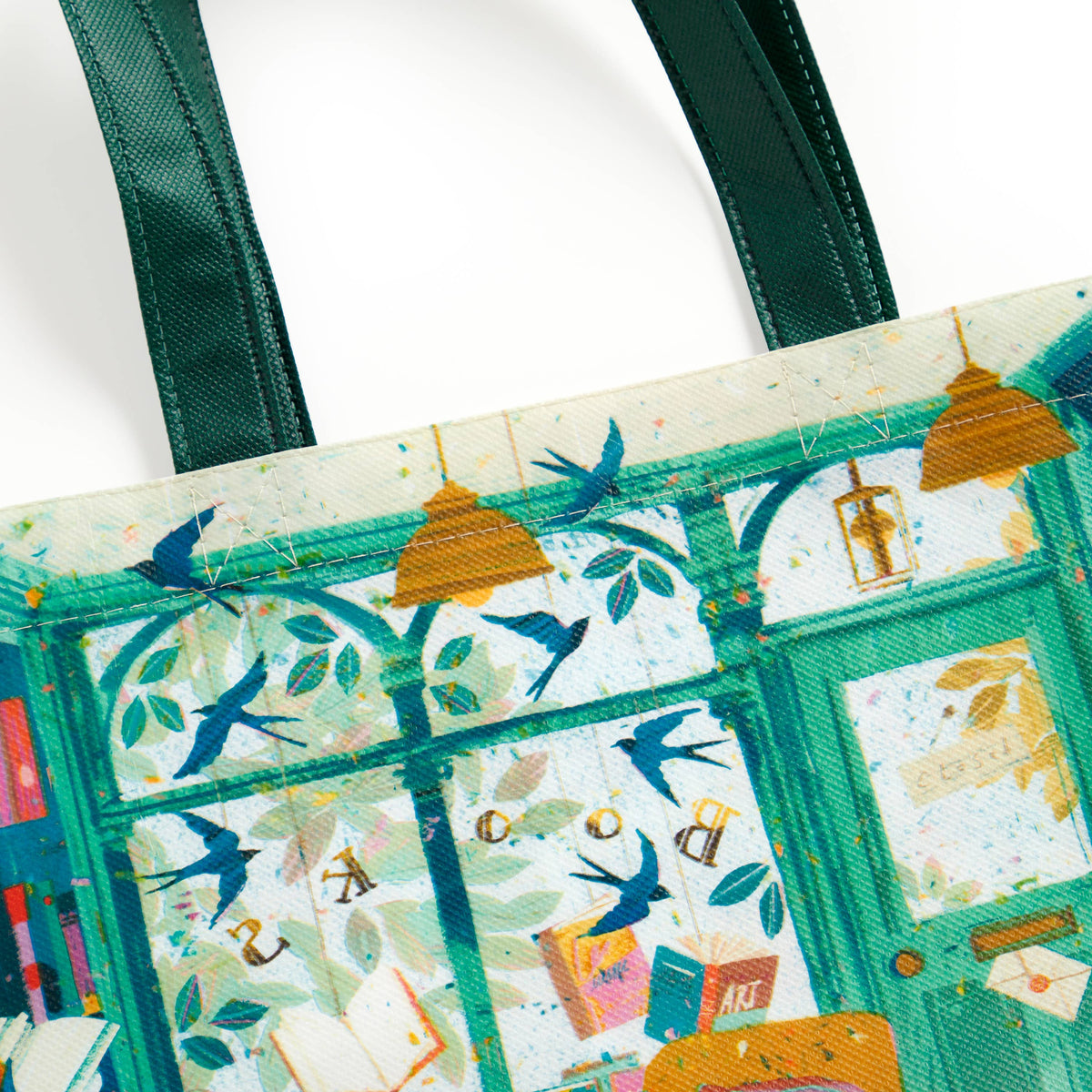 Bookshop Afternoon Reusable Shopping Bag