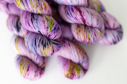 Painted Petals Hand Dyed SW Merino Nylon Yarn Indie Dyed
