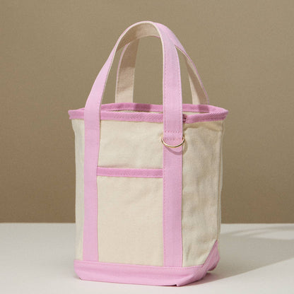 EcoCharm Cotton Everywhere-Carry Canvas Tote Bag -Small Size