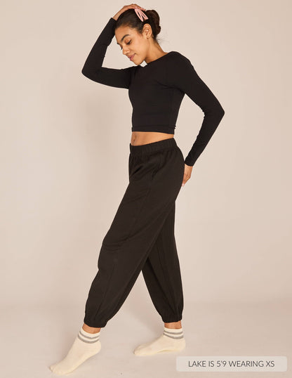 The Warm-Up Backless Longsleeve