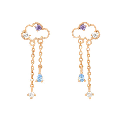 Reigning Clouds Dangle Earrings