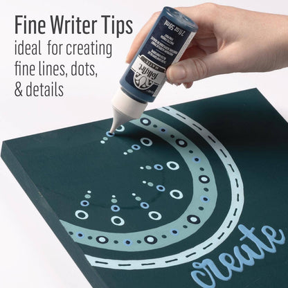 Folkart® Fine Tip Tops, 6-Piece