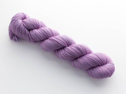 Lilac Hand Dyed 85/15 SW Merino Nylon Indie Yarn