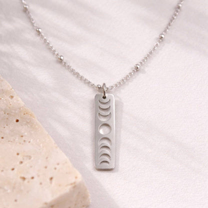 Moon Phase Necklace - Gold or Silver