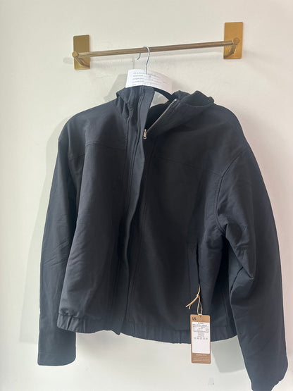 Small black train jacket