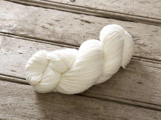 Undyed Yarn: Superwash Merino Aran Knitting Yarn