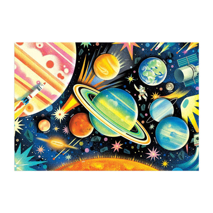 Outer Space 100 Piece Puzzle