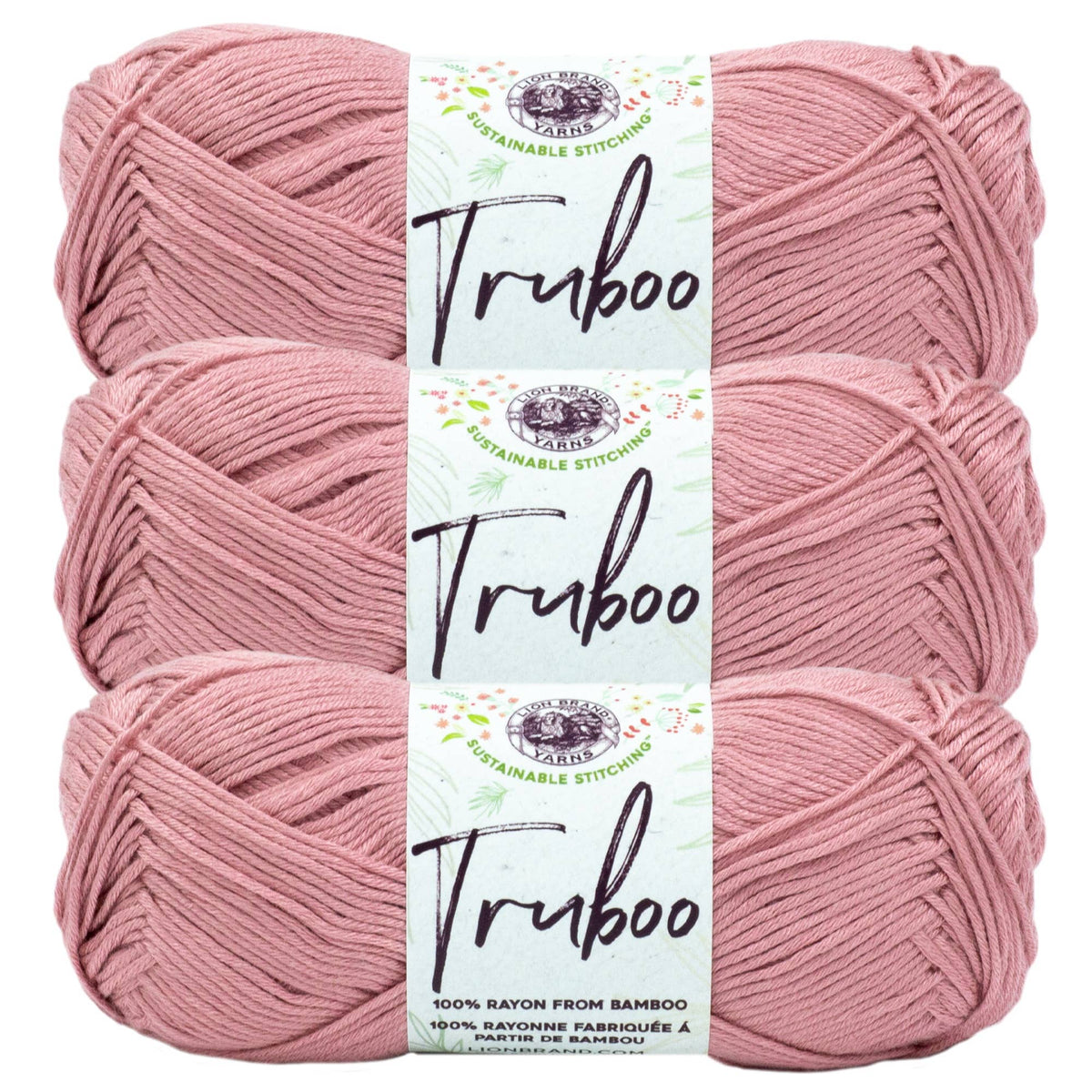 Lion Brand Yarn Truboo 3 Pack
