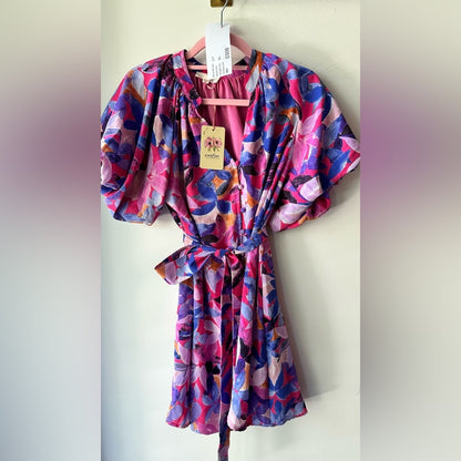 Puff Sleeve Romper Size S | SKU 0309