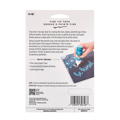 Folkart® Fine Tip Tops, 6-Piece