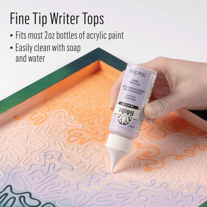 Folkart® Fine Tip Tops, 6-Piece