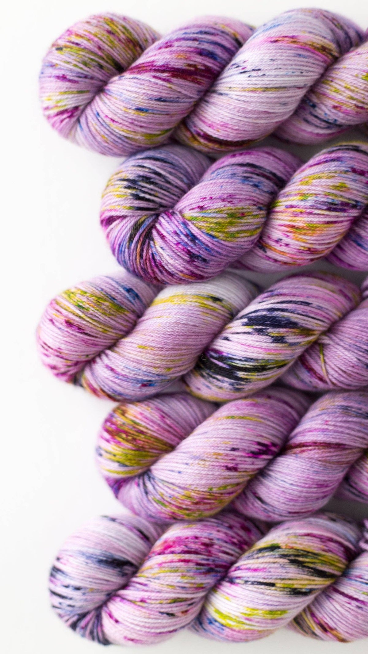 Painted Petals Hand Dyed SW Merino Nylon Yarn Indie Dyed