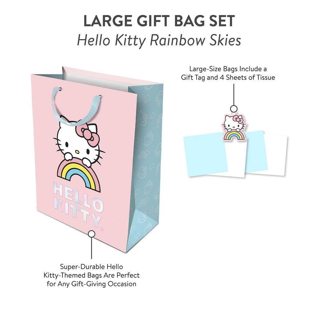Hello Kitty Rainbow Skies (LV) Gift Bag Set