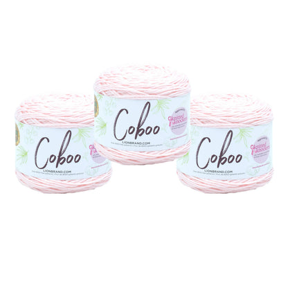 Lion Brand Yarn Coboo Pale Pink 3 Pack