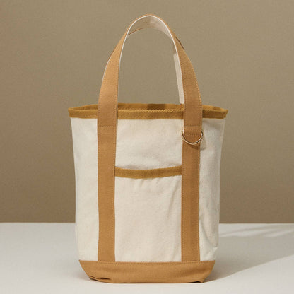 EcoCharm Cotton Everywhere-Carry Canvas Tote Bag -Small Size