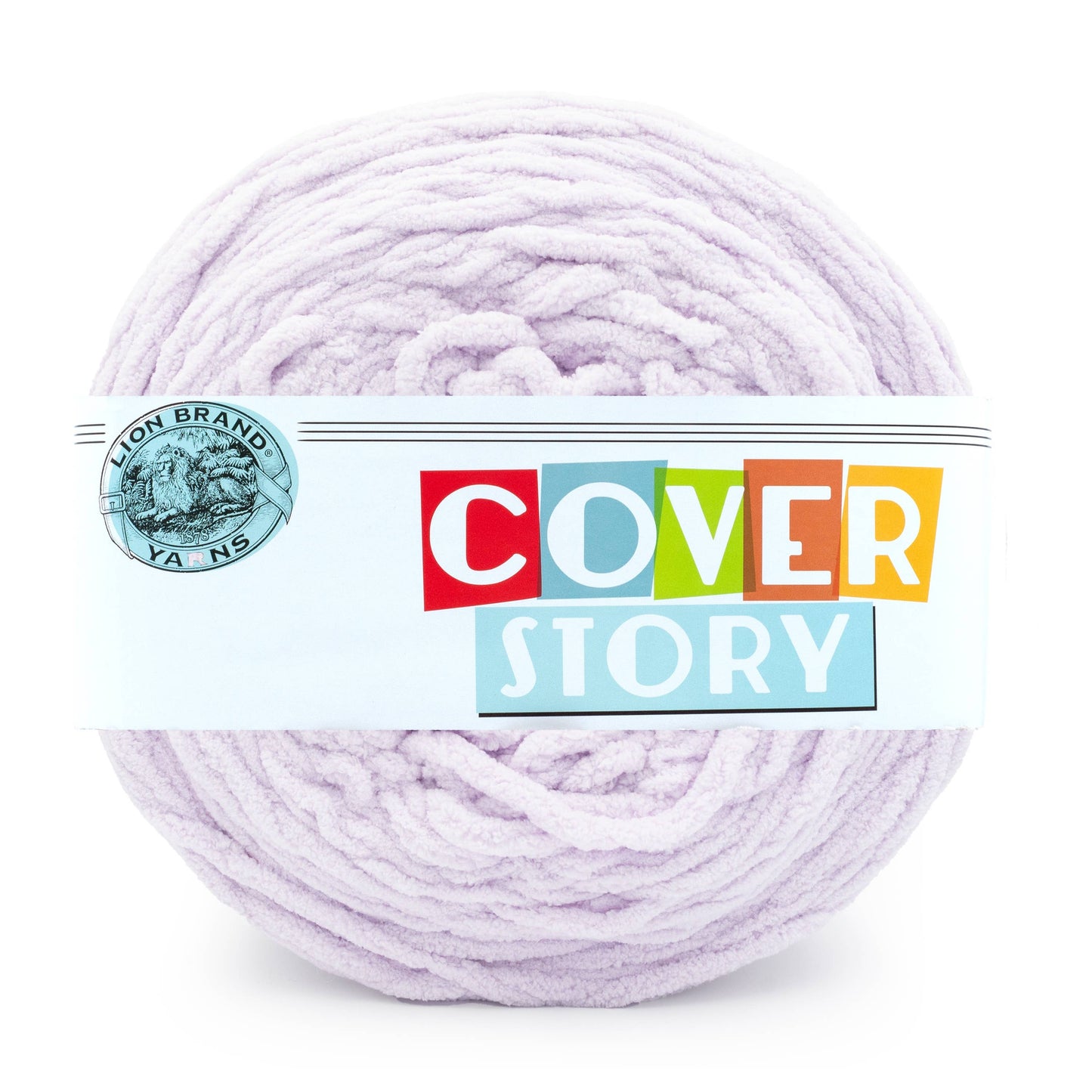 Lion Brand Yarn Cover Story Lilac 1 Pack