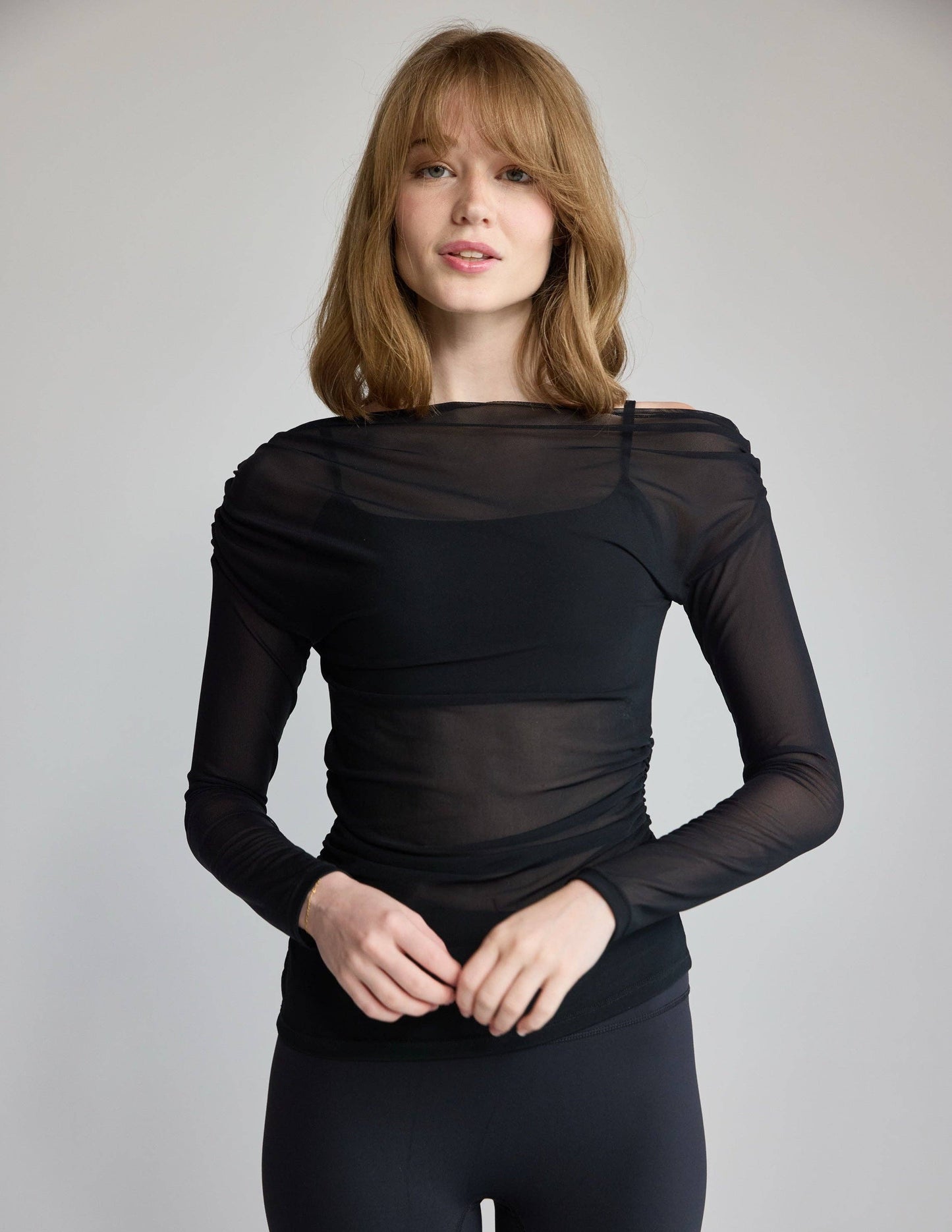 The Ballet Mesh Long Sleeve