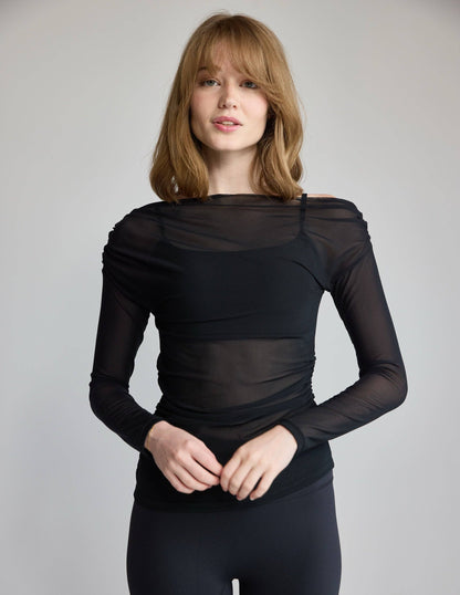 The Ballet Mesh Long Sleeve