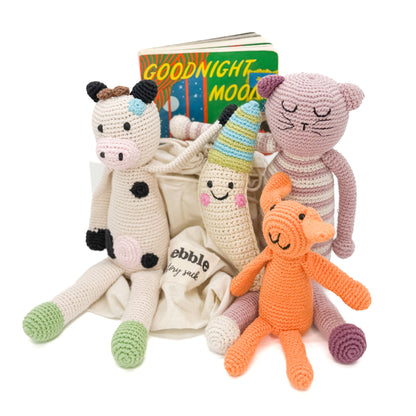 Story Sack - Good Night Moon Book & Crochet Toy Gift Set