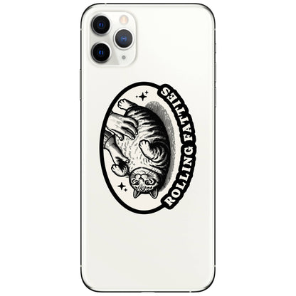 Fat Cat Feline Kitty Funny Humor High Quality Vinyl Sticker