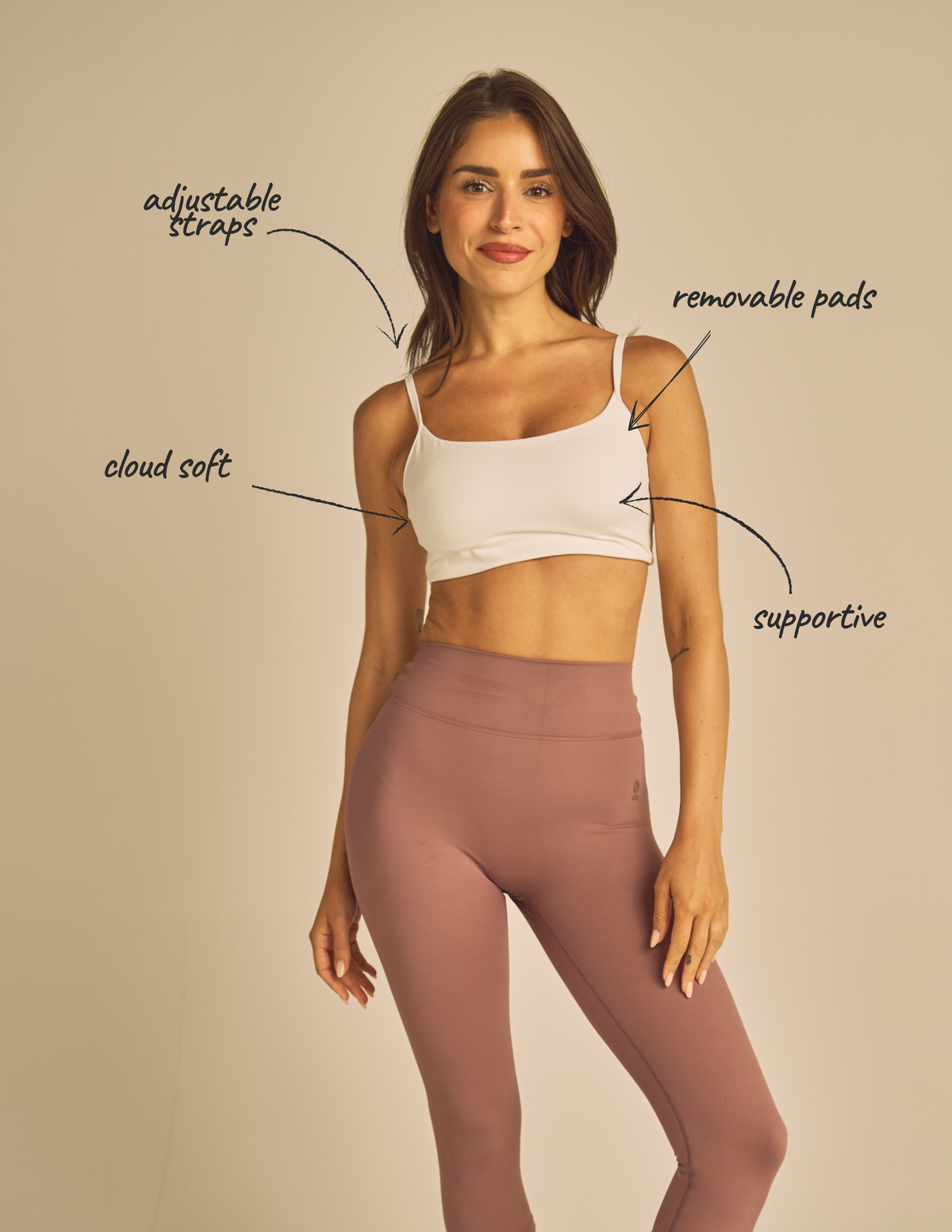 Luxe Compression Sports Bra