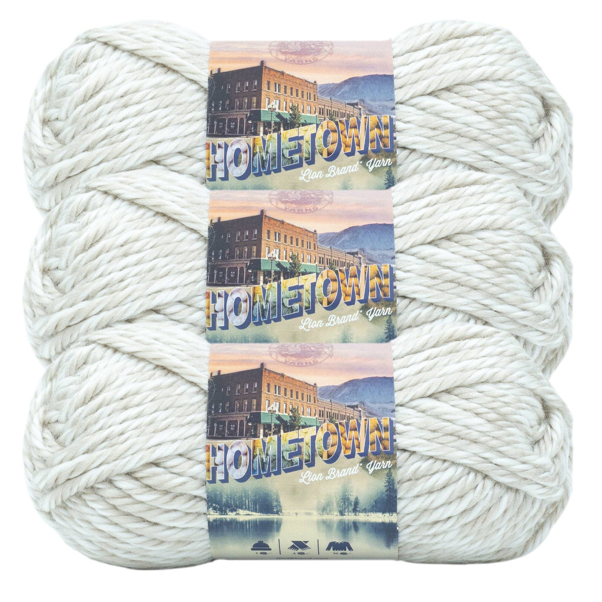 Lion Brand Yarn Hometown 3 Pack
