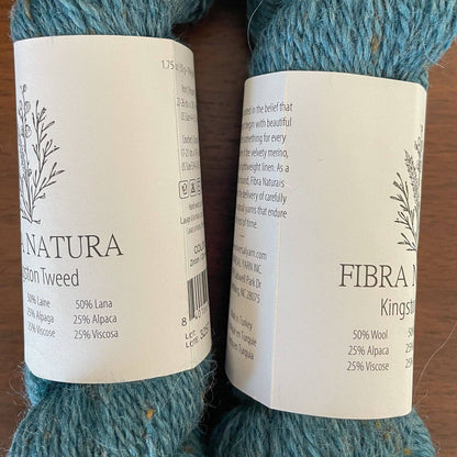 Kingston Tweed wool alpaca blend yarn - DK weight 194 yards each