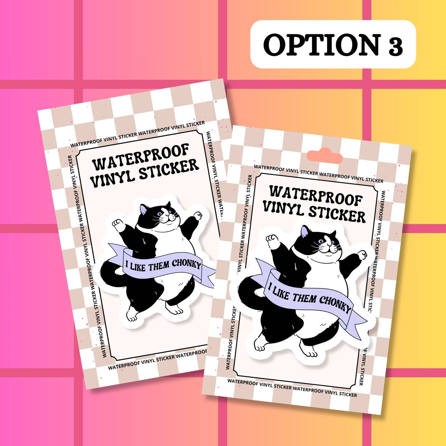 Funny Cat Mom Cats Waterproof Vinyl Sticker