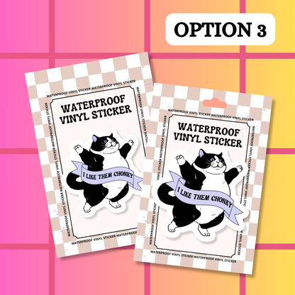 Funny Cat Mom Cats Waterproof Vinyl Sticker