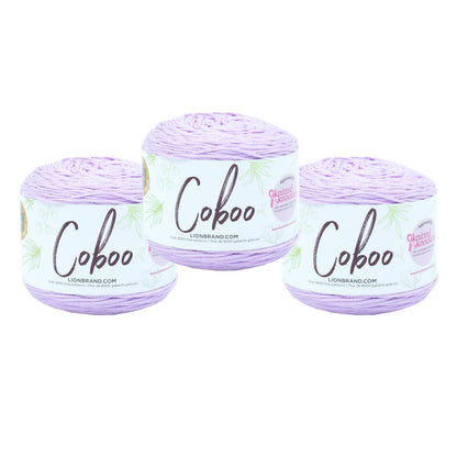 Lion Brand Yarn Coboo Lilac 3 Pack
