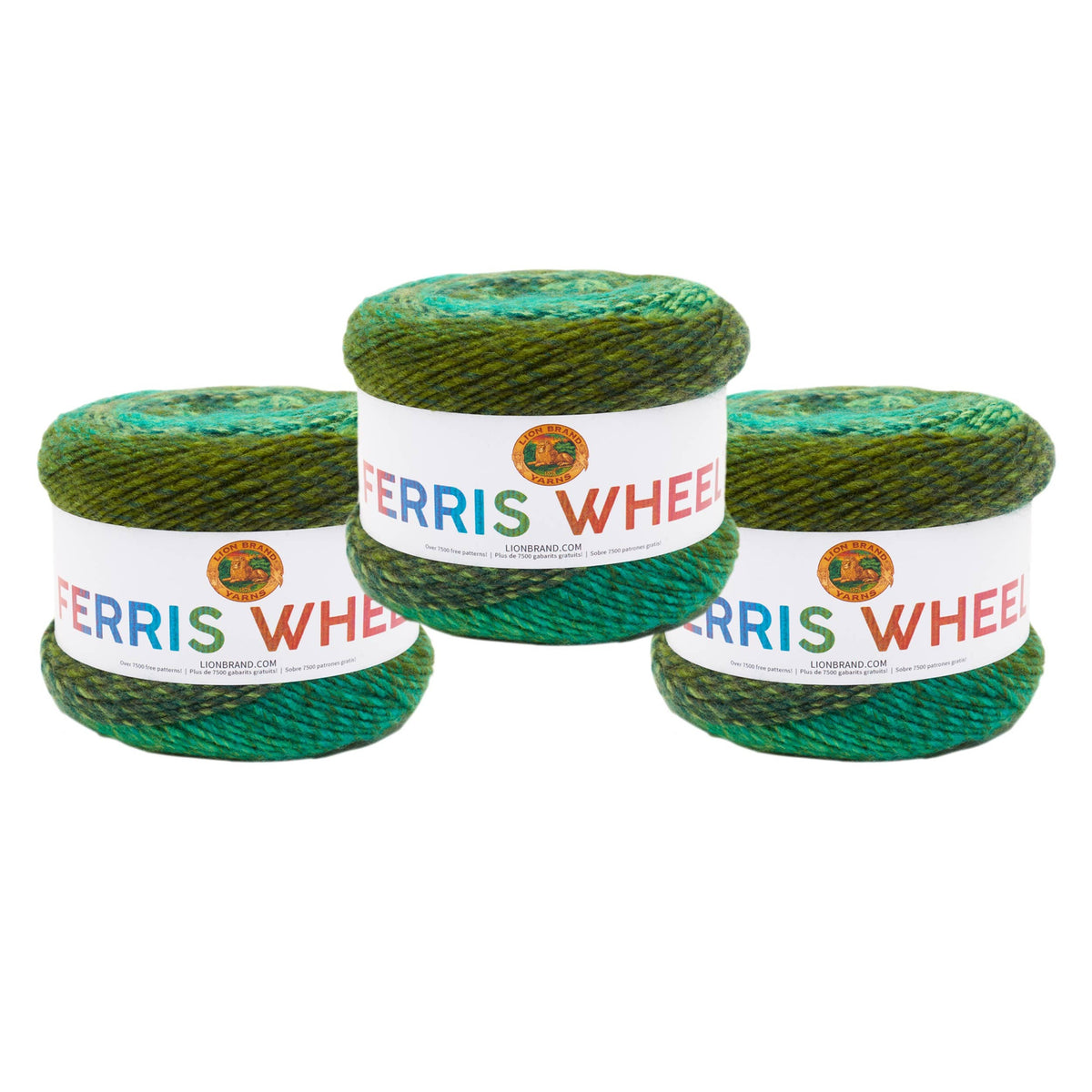 Lion Brand Yarn Ferris Wheel 3 Pack