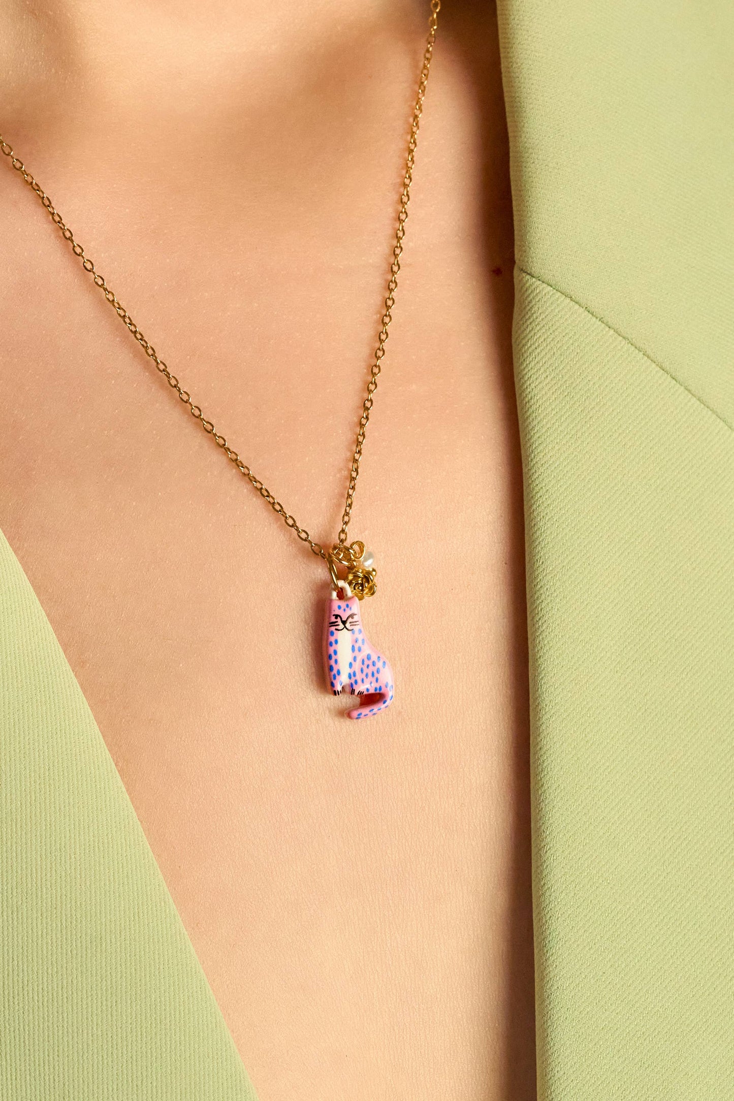 Animal Style Necklace - Cat