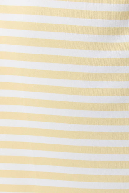 SHORT SLEEVE ROUND NECK OVERSIZED STRIPE T-SHIRT