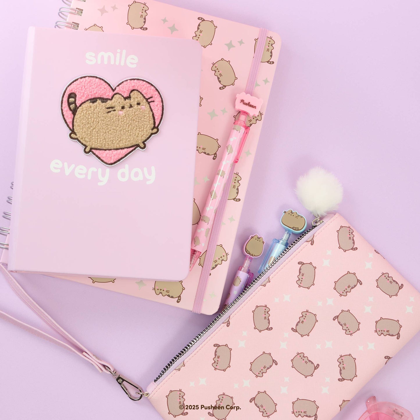 Pusheen Sparkles Pencil Pouch with Wrist Strap