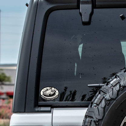 Fat Cat Feline Kitty Funny Humor High Quality Vinyl Sticker