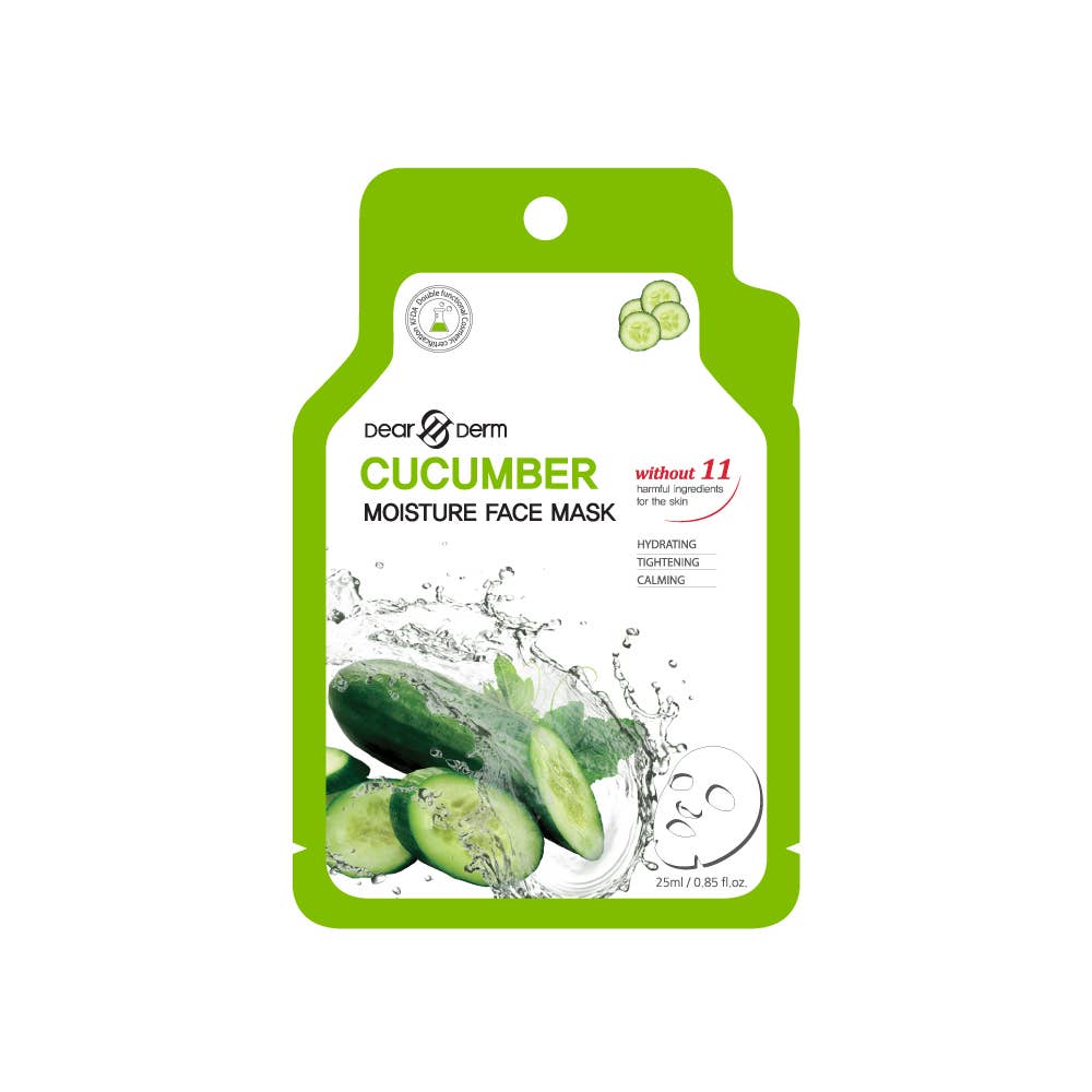 Dearderm Cucumber Moisture Mask