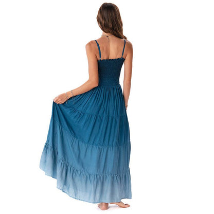 Ocean Mist Rayon Mai Tai Maxi Dress