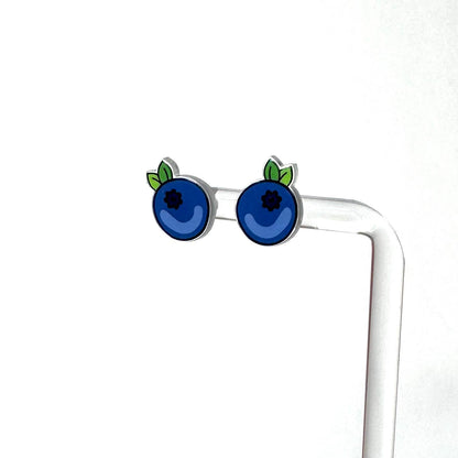 Blueberry Earrings // Summer Earrings