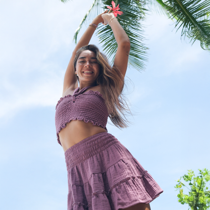 Berry Sea Breeze Skirt