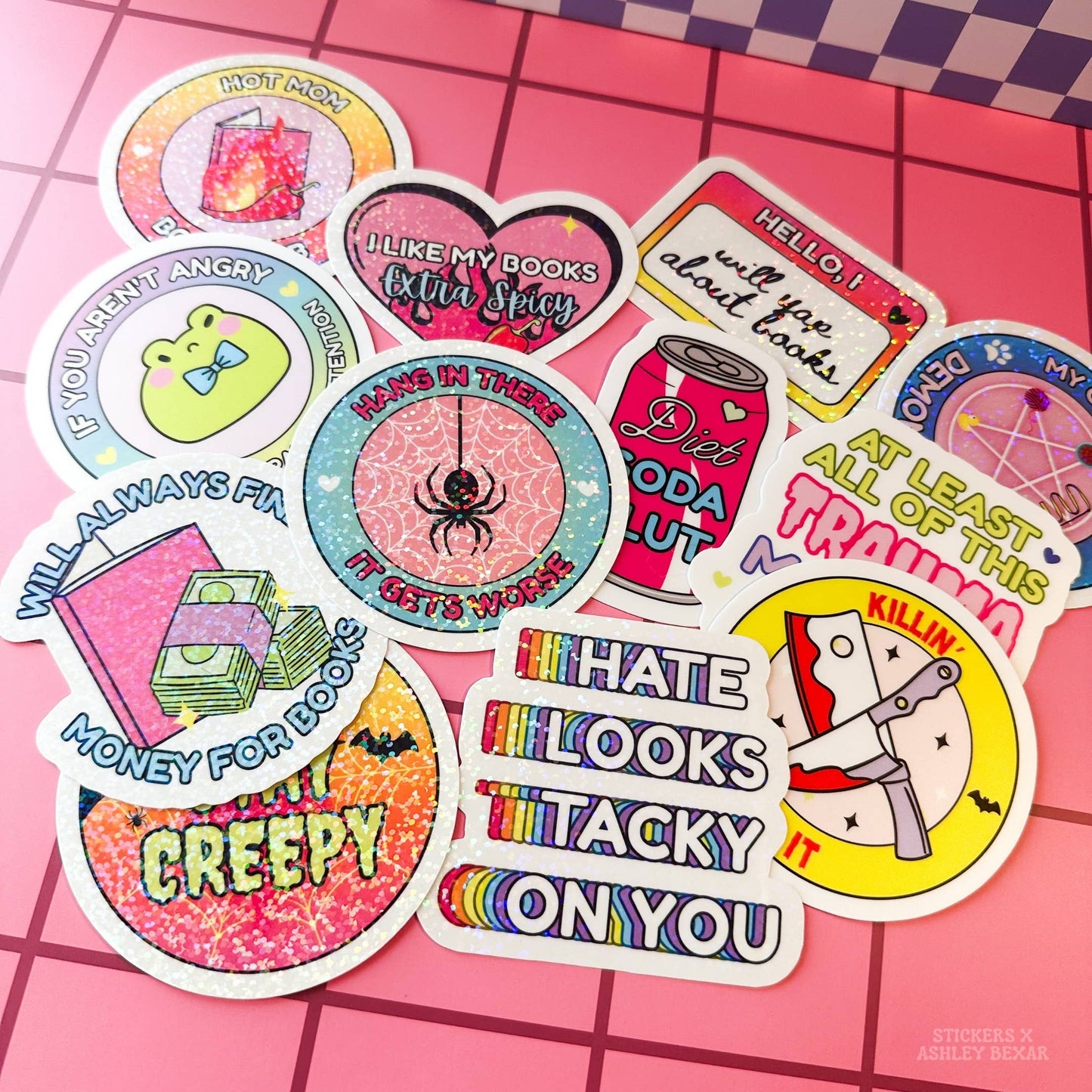 Funny Cat Mom Cats Waterproof Vinyl Sticker