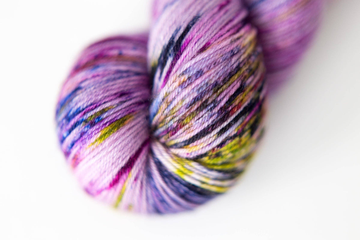 Painted Petals Hand Dyed SW Merino Nylon Yarn Indie Dyed