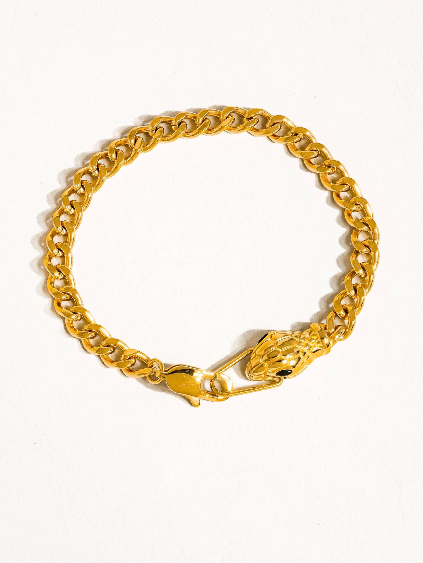 Habu 18K Gold Non-Tarnish Serpent Bracelet