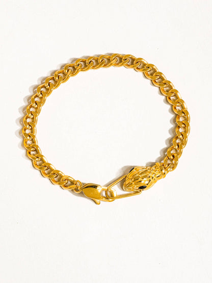 Habu 18K Gold Non-Tarnish Serpent Bracelet