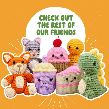 Bucilla ® Amigurumi Crochet Kit - Dan the Dino 5"